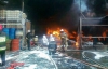 Масштабна пожежа сталася на макіївському лакофарбовому заводі