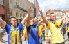 Улицы Львова снова заполонили иностранные фанаты