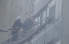 Из-за пожара в черкасской 9-этажке пришлось эвакуировать жителей