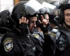 В центре Киева значительно увеличилось количество правоохранителей