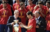 Сборная Испании забыла Кубок Анри Делоне в автобусе