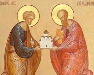 Сегодня христиане чествуют святых апостолов Петра и Павла