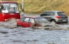 Ливень затопил Сумы: пассажиры в маршрутках ощущали воду под ногами