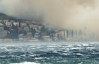 Масштабный лесной пожар вспыхнул на Адриатическом побережье в Хорватии