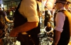 Полиция арестовала 100 велосипедистов, которые пытались сорвать открытие Олимпиады