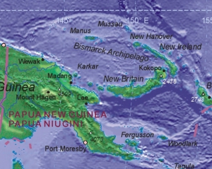 Мощное землетрясение в Папуа-Новой Гвинее