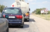 В Крыму водители стоят в многокилометровой пробке из-за ремонта дорог