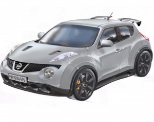 Серийный Nissan Juke-R "засветился" в интернете