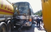 Автобус с белорусами протаранил 5 автомобилей на Киевщине