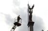 На відкритті пам'ятника Незалежності у Тернополі трапився конфуз