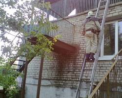 На Донетчине прямо во время занятий загорелся детский сад