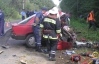 На Рівненщині дві іномарки зіткнулися лоб в лоб: водії та пасажири загинули