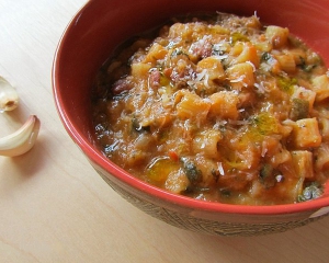 Тосканский суп варят с фасолью