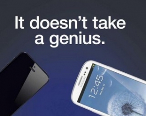 Samsung в своей рекламе использовал iPhone 5