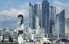 В Южной Корее появилось граффити с небоскреб
