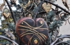 В Ровно выставили 41 металлическое сердце