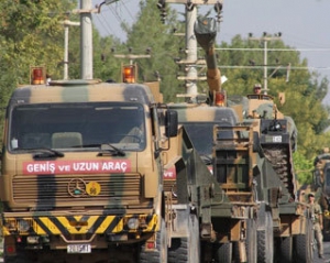 Турецькі артилеристи завдали удару по військах Асада