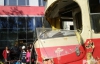 В Одессе автокран протаранил трамвай с пассажирами