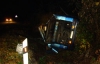 На Сумщині перекинувся пасажирський автобус. В аварії загинула людина
