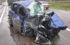 ДТП на Рівненщині: "Форд" розтрощений вщент, водій дивом вижив