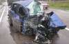 ДТП на Ровенщине: "Форд" разбит вдребезги, водитель чудом выжил