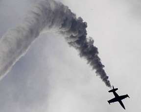 В Івано-Франківській області у військового літака у повітрі відмовило шасі