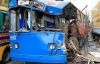 ДТП в Одессе: грузовик разбил кабину троллейбуса