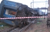 На Запорожье сошел с рельсов пассажирский поезд: несколько вагонов перевернулись