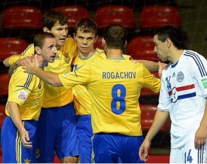 Сборная Украины сыграла вничью с Парагваем на ЧМ по футзалу