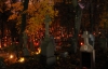 Лычаковское кладбище освещали тысячи лампадок