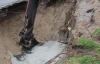 Из-за вертолета Януковича угробили канализацию в Каневе