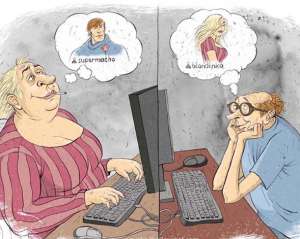 Виртуальные знакомства вредят не только женщинам