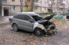 У центрі Донецька хтось спалив 5 машин