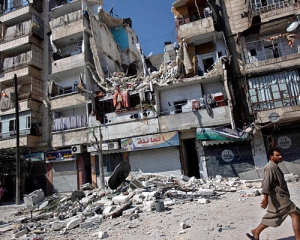 Войска Асада сбросили кассетную бомбу на детскую площадку