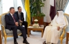 Как эмир Катара встречал Януковича в домашних тапочках