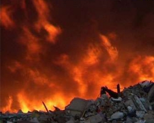 В Луганской области горела горно-обогатительная фабрика