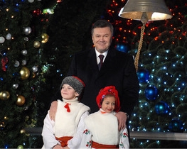 Новогодняя елка и выступление Януковича обойдутся Киеву в 1,2 миллиона