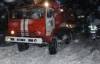 МНС направило до місця затору на Львівщині 200 рятувальників і 40 одиниць техніки
