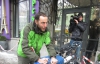 Велосипедист из Турции путешествует вокруг света: сейчас преодолевает украинского снега