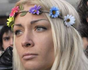 Активистка Femen попала в 20-ку знаковых женщин года