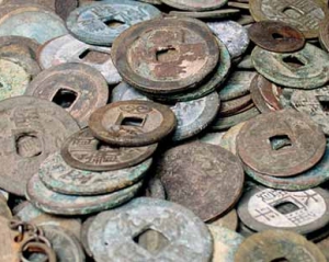 В Китае нашли три с половиной тонны древних монет