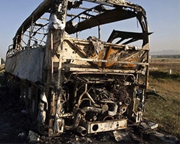 У Мексиці двох осіб спалили живцем в автобусі