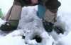 По Каховскому водохранилищу плавала льдина с тремя рыбаками