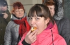 В честь дня Соборности во Львове харьковчан накормили пончиками