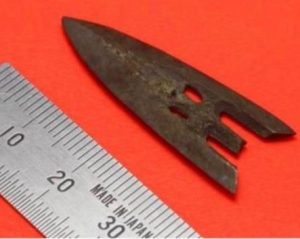 В Японії виявили наконечник китайської стріли