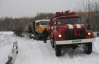 Из-за непогоды в Донецкой области на дорогах области застряло более 60 машин