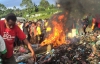 У Папуа-Новій Гвінеї живцем спалили жінку, запідозривши її у чаклунстві