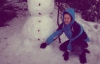 Ева Бушмина наслаждается зимой