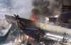 В Донецке во время посадки перевернулся и разломился самолет