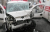 У Києві розбились 4 легковика та маршрутка